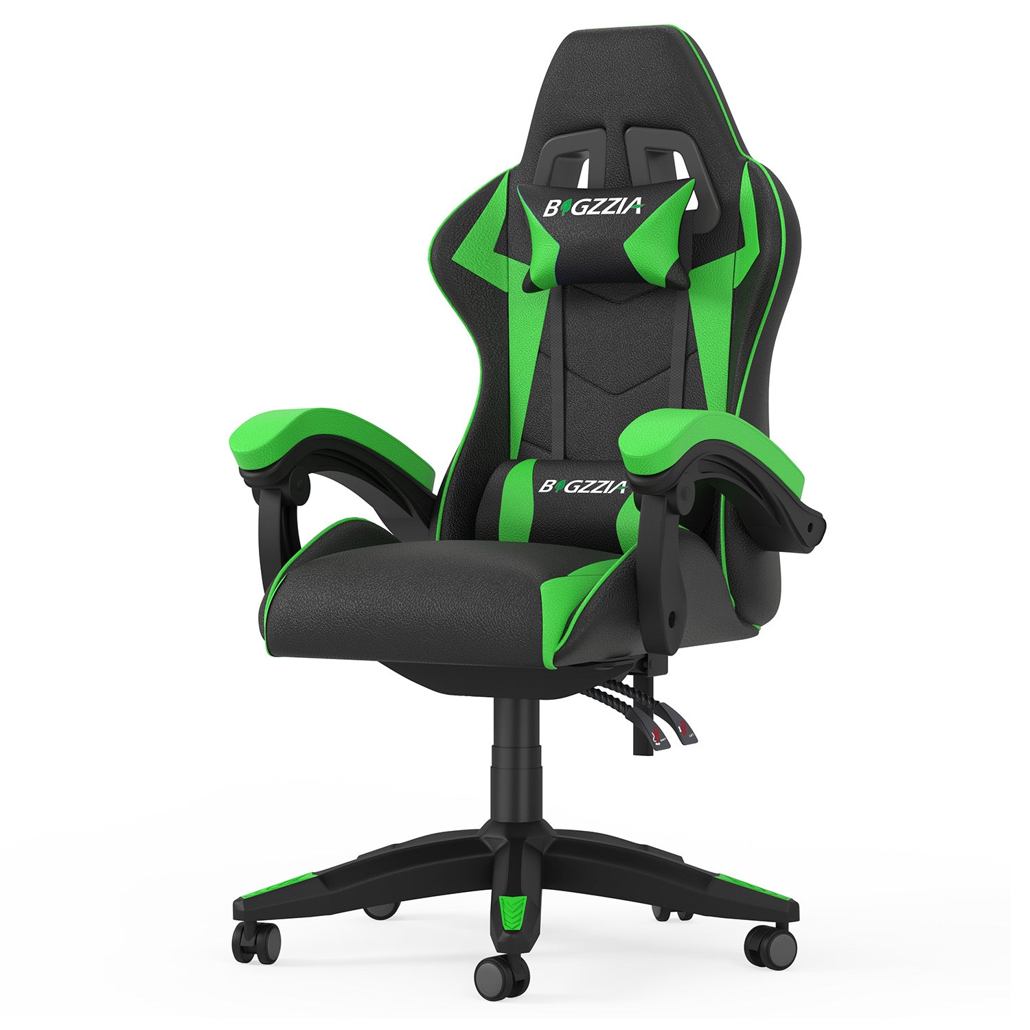 Bürostuhl Gaming Stuhl Sessel Ergonomischer Gamer Stuhl, Bürostuhl mit Kopfstütze und Lendenkissen