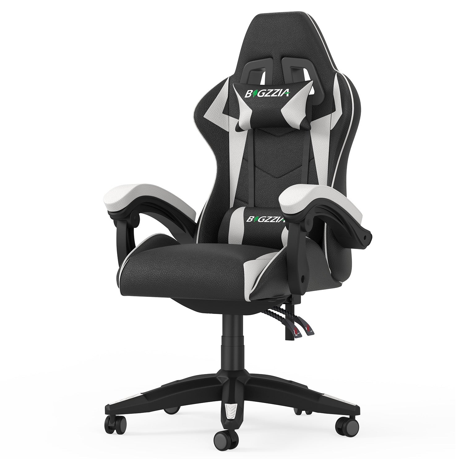 Bürostuhl Gaming Stuhl Sessel Ergonomischer Gamer Stuhl, Bürostuhl mit Kopfstütze und Lendenkissen